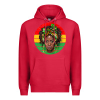 Cardinal black women Premium Hoodie - BarkalooDesign