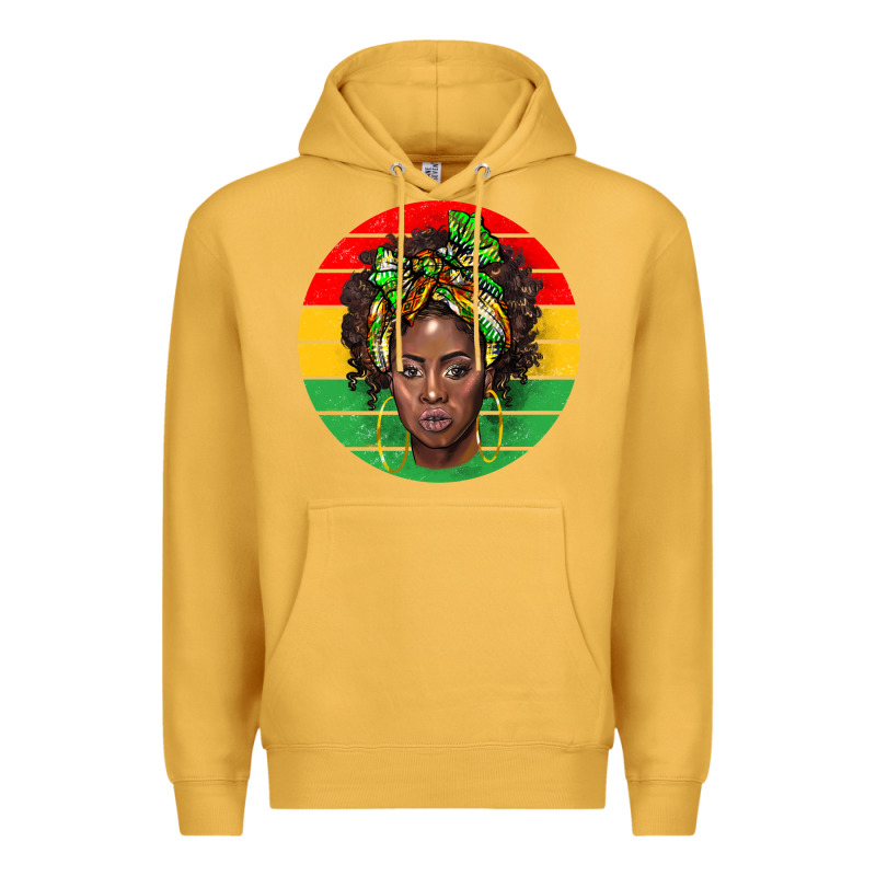 Black Women Premium Hoodie by BarkalooDesign | Teevron