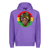 Purple black women Premium Hoodie - BarkalooDesign