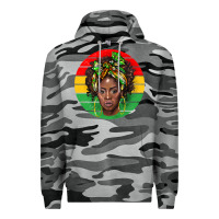 Slate Camo black women Premium Hoodie - BarkalooDesign