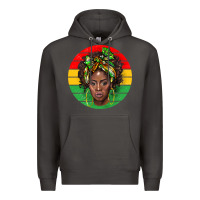 Smoke black women Premium Hoodie - BarkalooDesign