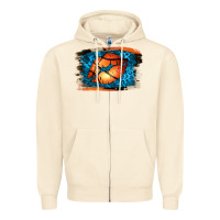 Basketball Lips Zipper Hoodie | Teevron