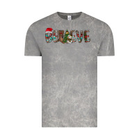 Cloud Rock Believe Christmas Vintage Tee - CowhideDigitalArt