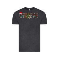 Vintage Black Believe Christmas Vintage Tee - CowhideDigitalArt