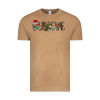 Vintage Camel Believe Christmas Vintage Tee - CowhideDigitalArt