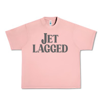 Salmon jet lagged cute world traveler & funny vacation pullover hoodie Urban Heavy Tee - linhVisuals