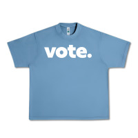 Pebble Blue vote   election voting political long sleeve t shirt Urban Heavy Tee - linhVisuals