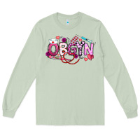Matcha Valentine OBGYN Long Sleeve Tee - CowhideDigitalArt