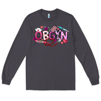Smoke Valentine OBGYN Long Sleeve Tee - CowhideDigitalArt