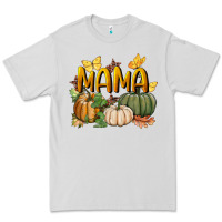 Dove Grey mama pumpkin Premium Tee - BundleAndBundleShop