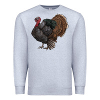 Heather Grey gobble Premium Sweatshirt - RanaPortraitStore