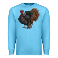 Ocean Blue gobble Premium Sweatshirt - RanaPortraitStore