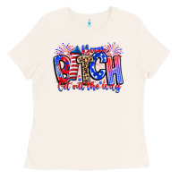 Bone boom bitch get out the way Ladies Tee - CowhideDigitalArt