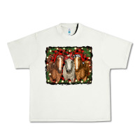 Pistachio Christmas horses Urban Heavy Tee - RanaPortraitStore