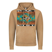 Vintage Camel bull skull texas map sunflower leopard cowhide Vintage Hoodie - Artiststas