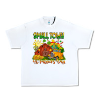 White small town st patricks day Urban Heavy Tee - CowhideDigitalArt
