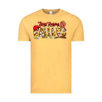 Vintage Mustard busy raising ballers Vintage Tee - CowhideDigitalArt