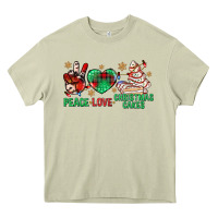 Mossy peace love christmas cakes bbs Heavy Core Tee - BundleAndBundleShop