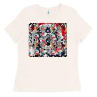 Bone american ice cream Ladies Tee - CowhideDigitalArt