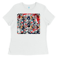 White american ice cream Ladies Tee - CowhideDigitalArt