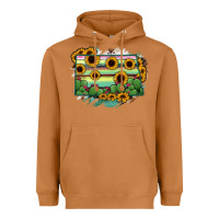 Meerkat North Dakota State Map Heavyweight Hoodie - RanaPortraitStore