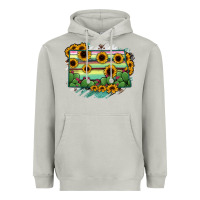 Moon Dust North Dakota State Map Heavyweight Hoodie - RanaPortraitStore