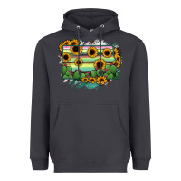 Smoke North Dakota State Map Heavyweight Hoodie - RanaPortraitStore