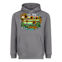 Storm North Dakota State Map Heavyweight Hoodie - RanaPortraitStore