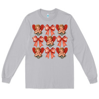 Moon Dust Valentines Eros and bow Long Sleeve Tee - CowhideDigitalArt