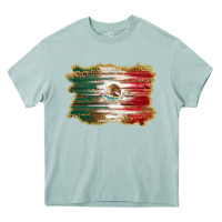 Arona mexican flag with leopard Heavy Core Tee - RanaPortraitStore