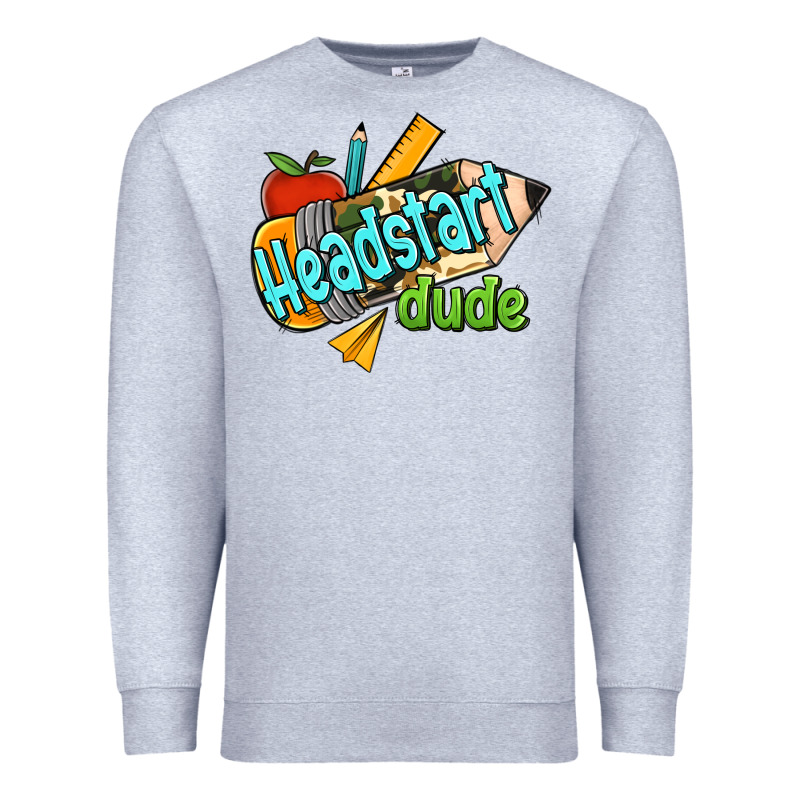 Headstart Dude Premium Sweatshirt by RanaPortraitStore | Teevron