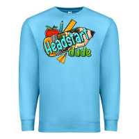 Ocean Blue headstart dude Premium Sweatshirt - RanaPortraitStore