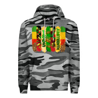 Slate Camo juneteenth brushstrokes Premium Hoodie - BarkalooDesign