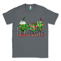 Charcoal Heather Cactus Lover Cactus Coffee Cups Classic Tee - FaDigitalArtStudio