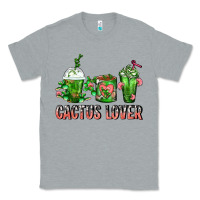 Heather Grey Cactus Lover Cactus Coffee Cups Classic Tee - FaDigitalArtStudio