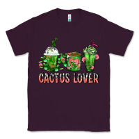 Plum Cactus Lover Cactus Coffee Cups Classic Tee - FaDigitalArtStudio