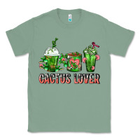 Sage Cactus Lover Cactus Coffee Cups Classic Tee - FaDigitalArtStudio
