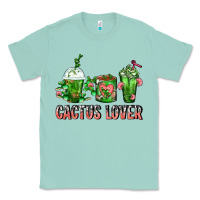 Seafoam Cactus Lover Cactus Coffee Cups Classic Tee - FaDigitalArtStudio