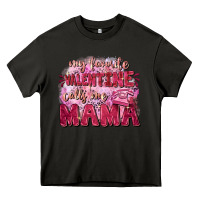 Asphalt My favorite calls me mama Mother's Day Heavy Core Tee - FaDigitalArtStudio