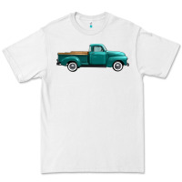 White western truck side view Premium Tee - FaDigitalArtStudio