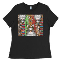 Black easter Ladies Tee - CowhideDigitalArt