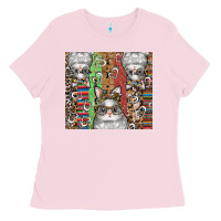 Bubblegum Pink easter Ladies Tee - CowhideDigitalArt