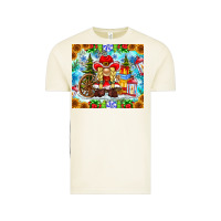 Vintage Arctic Christmas cowboy gnome Vintage Tee - CowhideDigitalArt