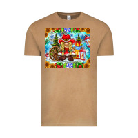 Vintage Camel Christmas cowboy gnome Vintage Tee - CowhideDigitalArt