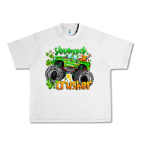 Lunar Rock Shamrock Crusher Urban Heavy Tee - CowhideDigitalArt