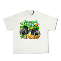 Pistachio Shamrock Crusher Urban Heavy Tee - CowhideDigitalArt