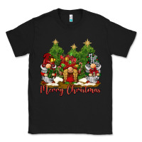 Black merry christmas gnomies Classic Tee - BarkalooDesign