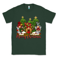 Sports Green merry christmas gnomies Classic Tee - BarkalooDesign