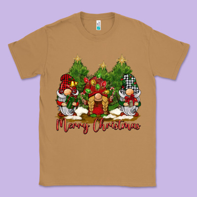 Merry Christmas Gnomies Classic Tee Designed By Barkaloodesign