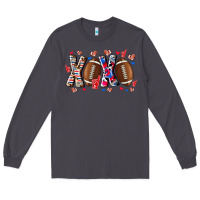 Smoke Xox Football Long Sleeve Tee - CowhideDigitalArt